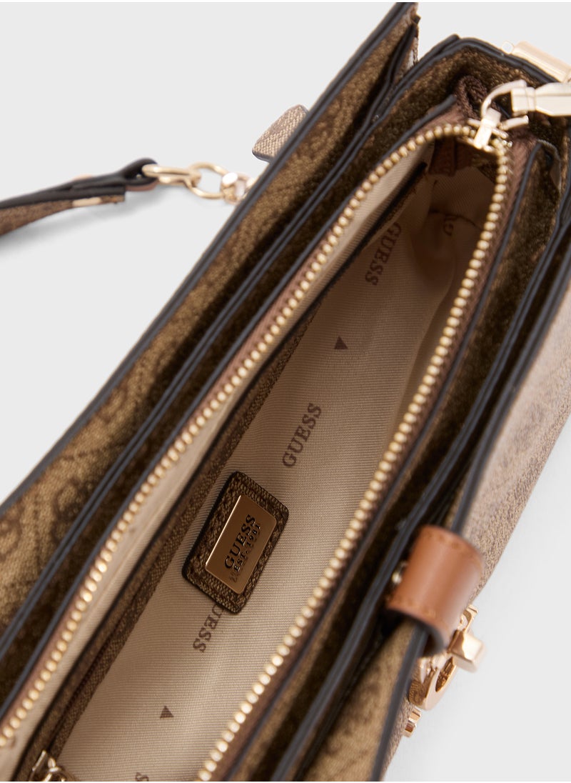 Zamira Top Zip Shoulder Bag
