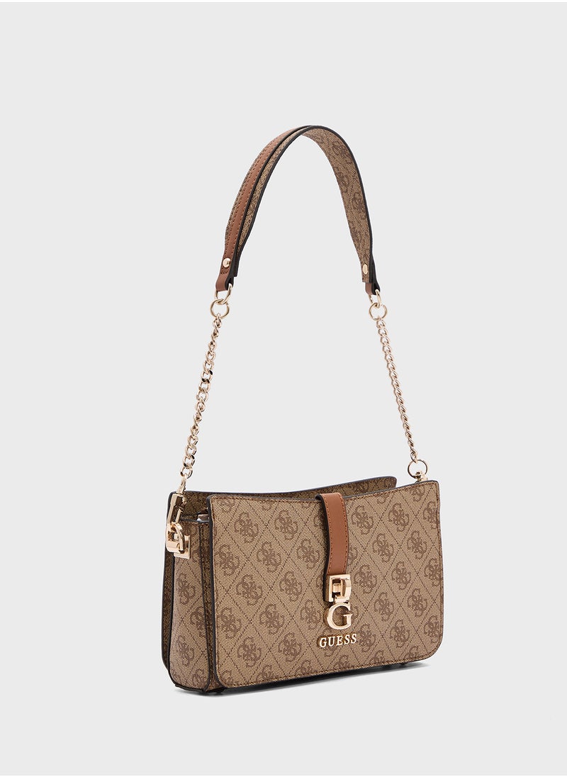 Zamira Top Zip Shoulder Bag
