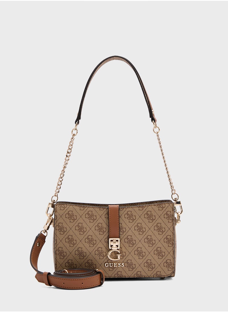 Zamira Top Zip Shoulder Bag