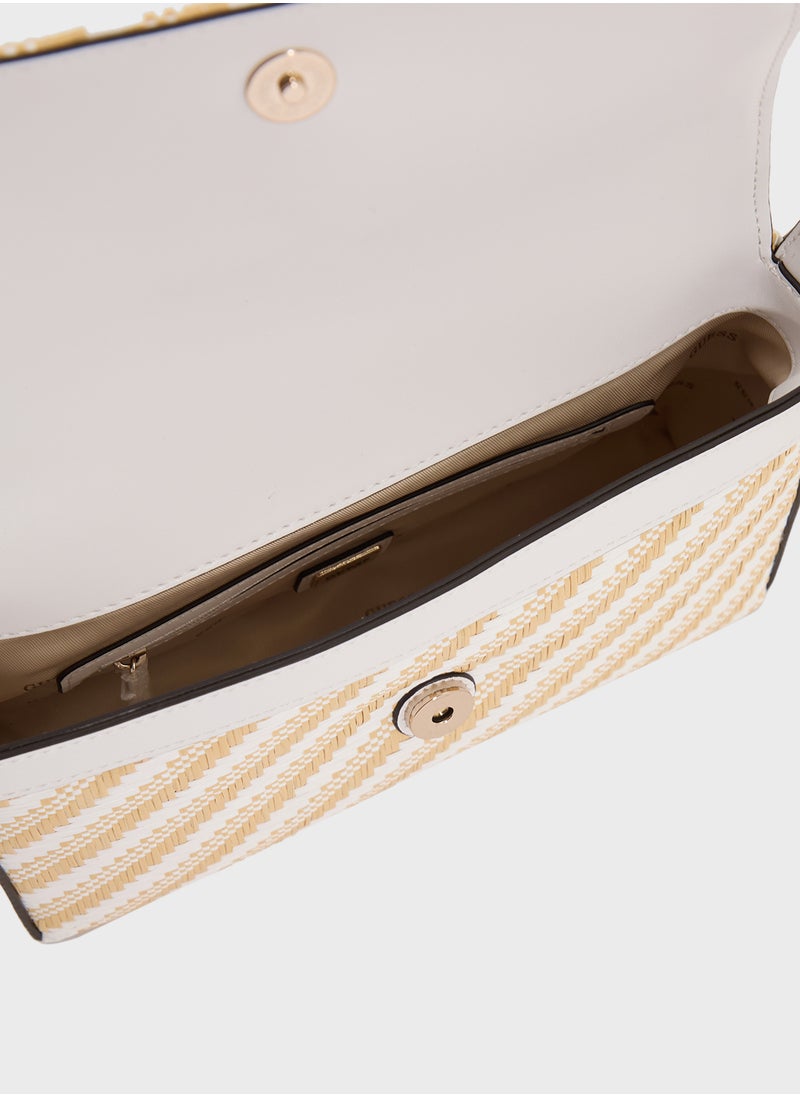 Simona Flap Shoulder Bag