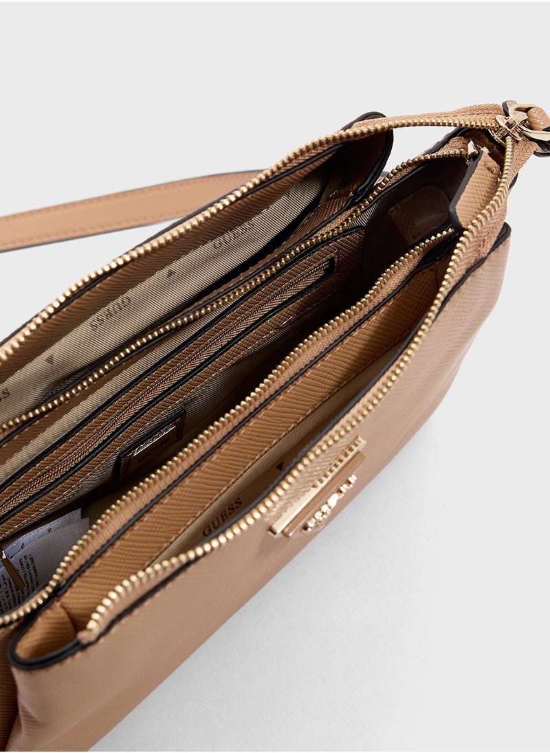 Noelle Tri Compartment Crossbody