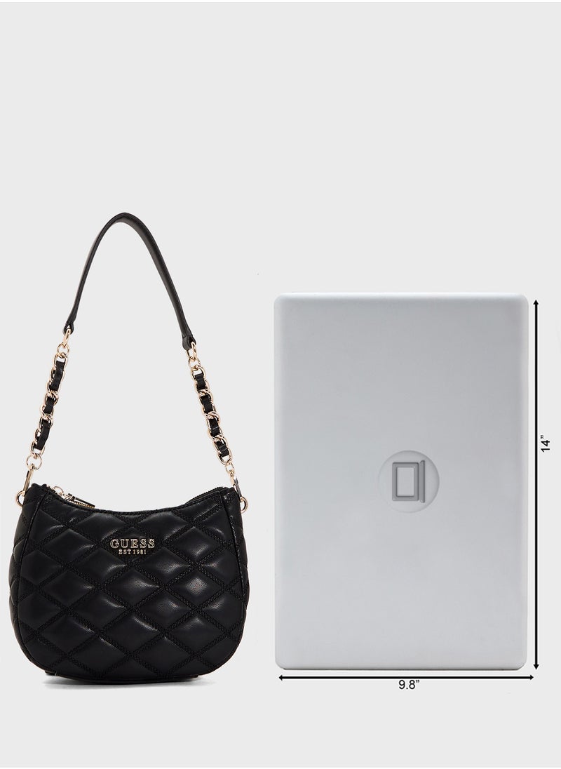 Tamsin Top Zip Shoulder Bag