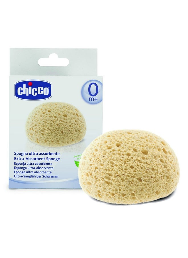Chicco Ultra Absorbent Sponge, 0m+, Assorted Colours, 664.95 Cubic_Centimeters, 62g, 0, 1