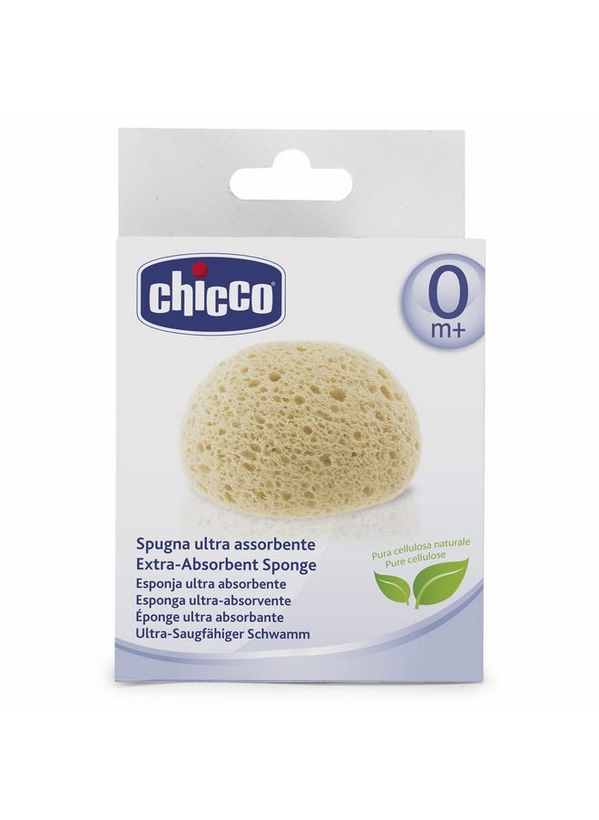 Chicco Ultra Absorbent Sponge, 0m+, Assorted Colours, 664.95 Cubic_Centimeters, 62g, 0, 1