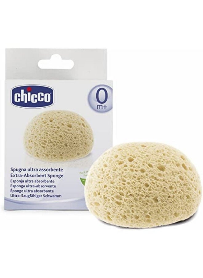 Chicco Ultra Absorbent Sponge, 0m+, Assorted Colours, 664.95 Cubic_Centimeters, 62g, 0, 1