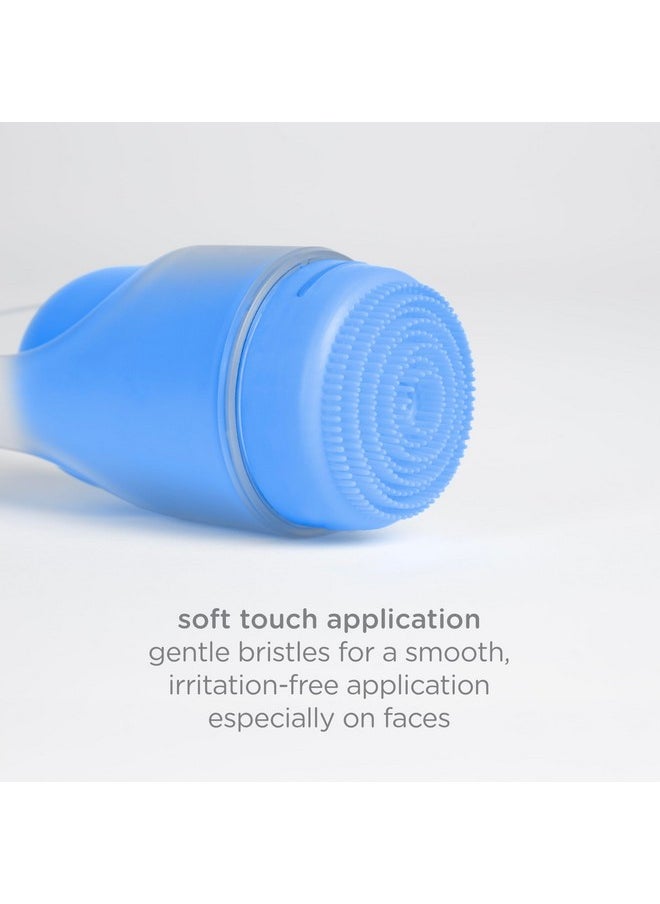 Ubbi Sunsqueeze Sunscreen Applicator, Refillable Roll On, Soft Silicone Bristles for Babies and Toddlers, Easy to Clean, Dishwasher Safe, TSA-Approved, Holds 3.38 Fluid Ounces, 2 Pack, Blue & Yellow