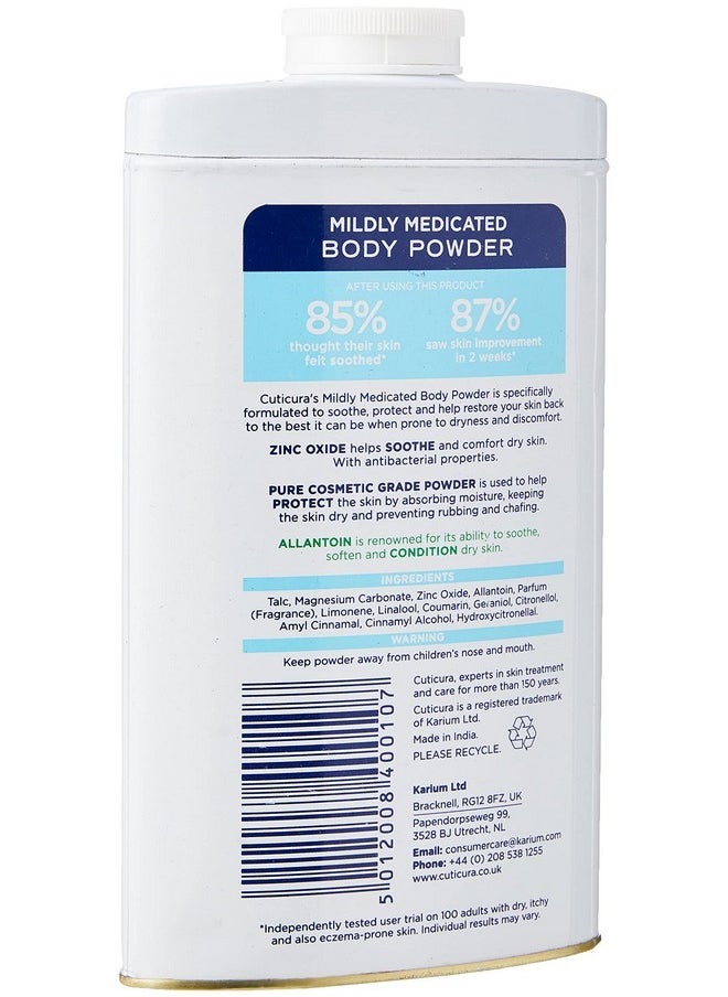 Cuticura Mildly Medicated Talc 250g by Cuticura