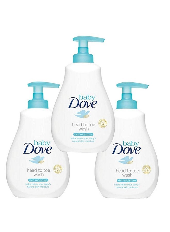 Dove, Baby Rich Moisture Head To Toe Wash - 200 Ml
