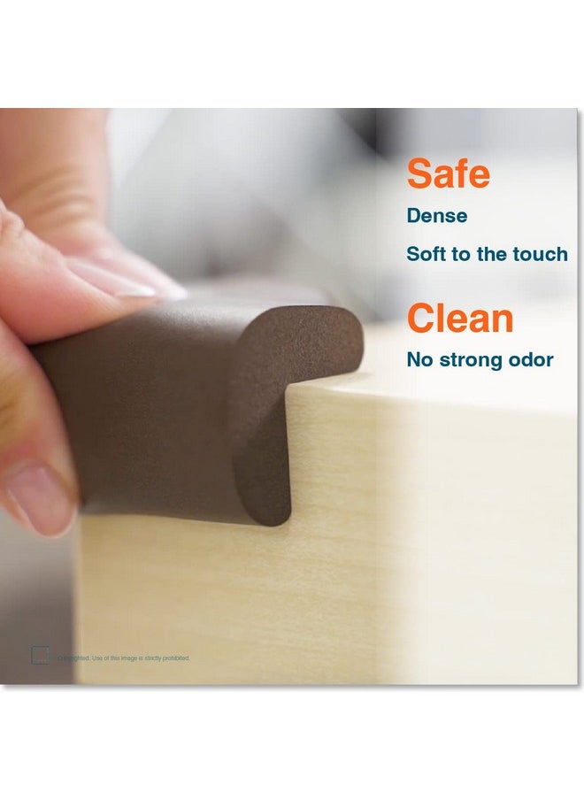 Baby Proofing, Clear Edge Protector Strip, Soft Corner Protectors for Kids, Baby Child Safety Corner Guards for Furniture Against Sharp Corners for Tables, Drawers, Sink, Wall 1.2in x 32.8ft