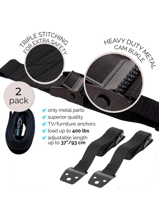 Mommy’s Helper Adjustable Appliance Lok | Baby Safety Locks, Child Proof Appliances, Drawers, Toilet Seats, Trash Can, Fridge, Oven and More | Strong Adhesive with Adjustable Strap (2-Pack)