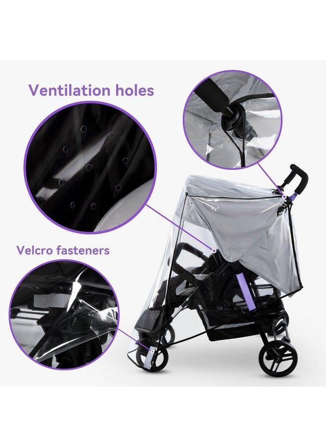 Orzbow Mosquito Net for Baby Car Seats, Universal & Breathable Infant Car Seat Insect Mesh Net, Encrypted Bug Net for Car Seat Protection, Suitable Summer Night Walking, Baby Camping & Travel, Black