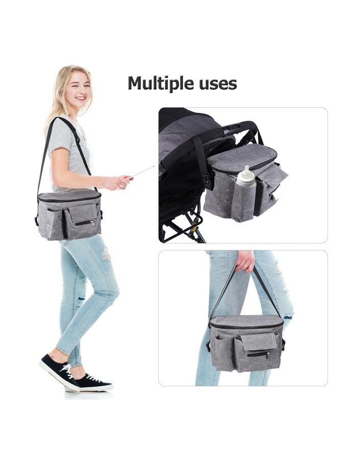 Radio Flyer Voya Stroller Wagon Accessory, Travel Cover, Stroller Wagon Travel Bag for 2 Seater Low Sides Stroller Wagon