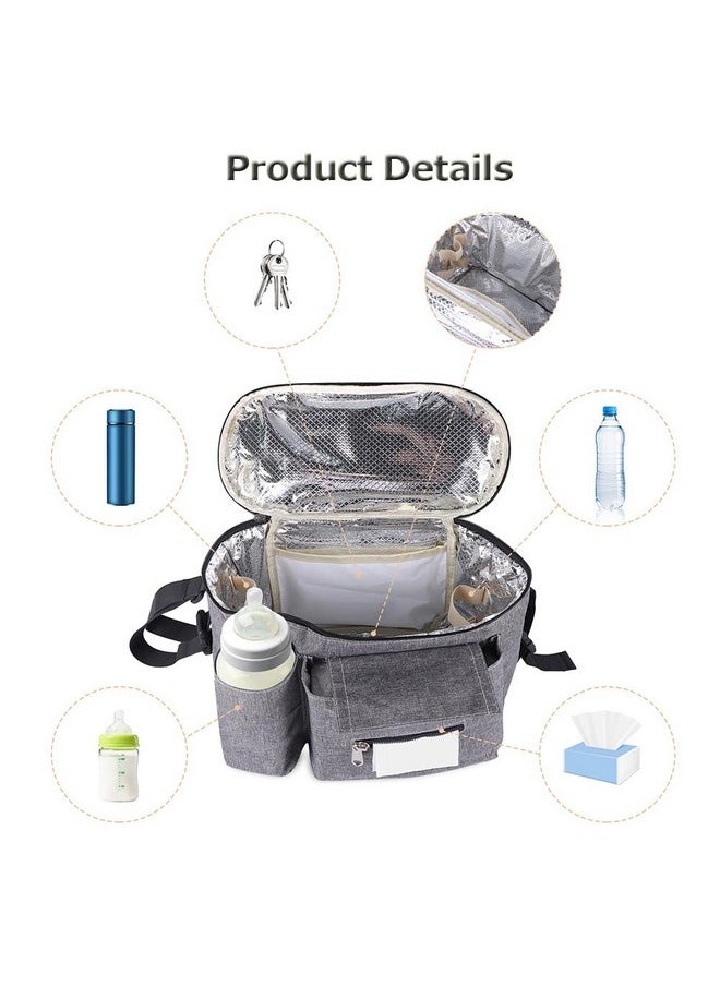 Radio Flyer Voya Stroller Wagon Accessory, Travel Cover, Stroller Wagon Travel Bag for 2 Seater Low Sides Stroller Wagon
