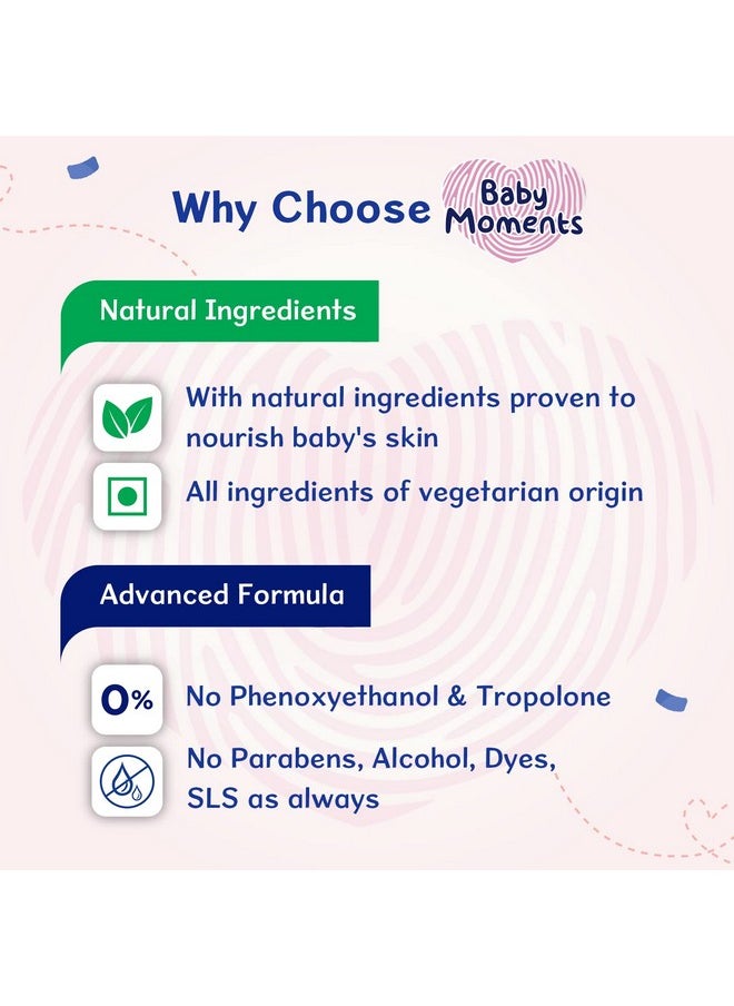 Chicco Baby Moments Baby Caring Gift Pack (Pink) with 7 Baby Skincare & Haircare Products | Baby Care Gift Set for Newborn Baby Shower, New Parents, and Birthdays | Phenoxyethanol Free