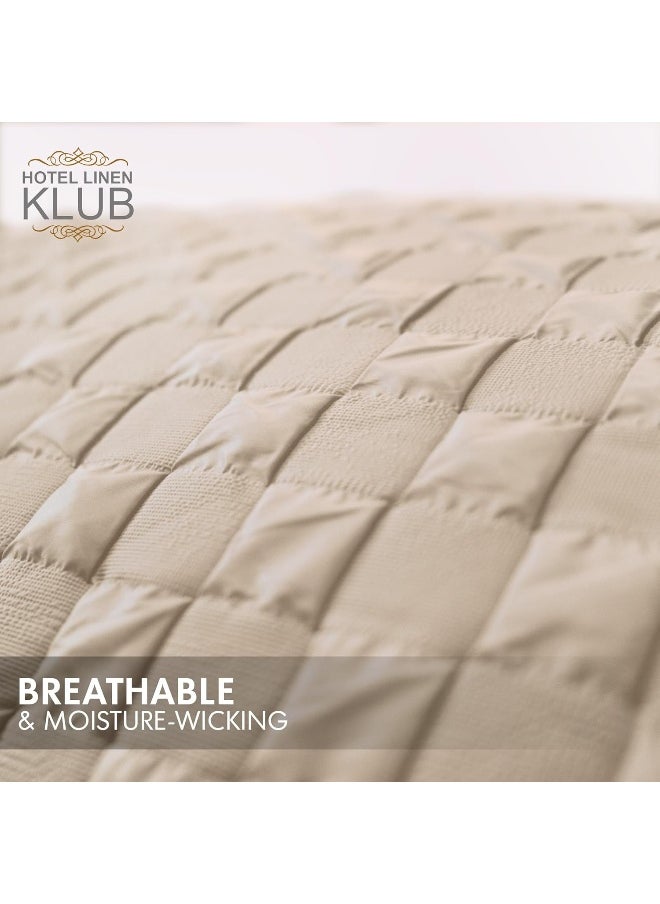 Hotel Linen Klub Soy Bean Pillow – Premium Quality Cooling Touch Bed Pillow