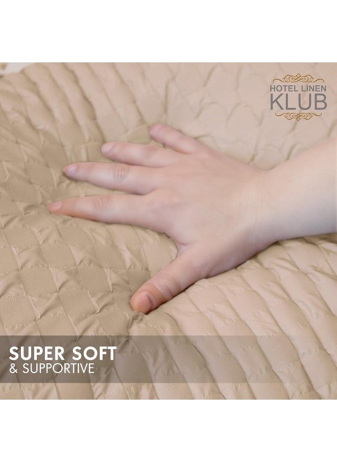 Hotel Linen Klub Soy Bean Pillow – Premium Quality Cooling Touch Bed Pillow