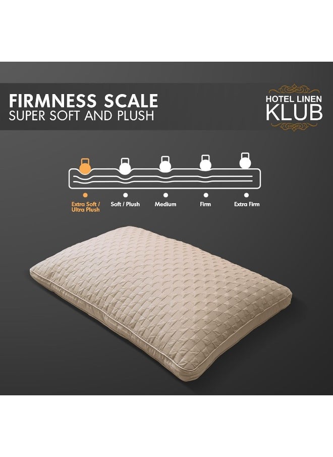 Hotel Linen Klub Soy Bean Pillow – Premium Quality Cooling Touch Bed Pillow