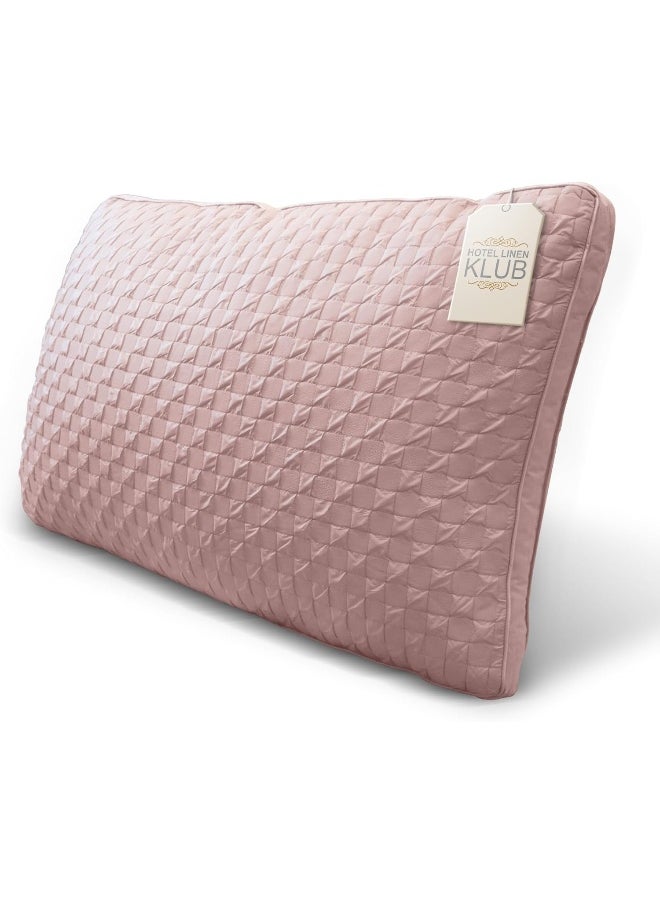 Hotel Linen Klub Soy Bean Pillow – Premium Quality Cooling Touch Bed Pillow
