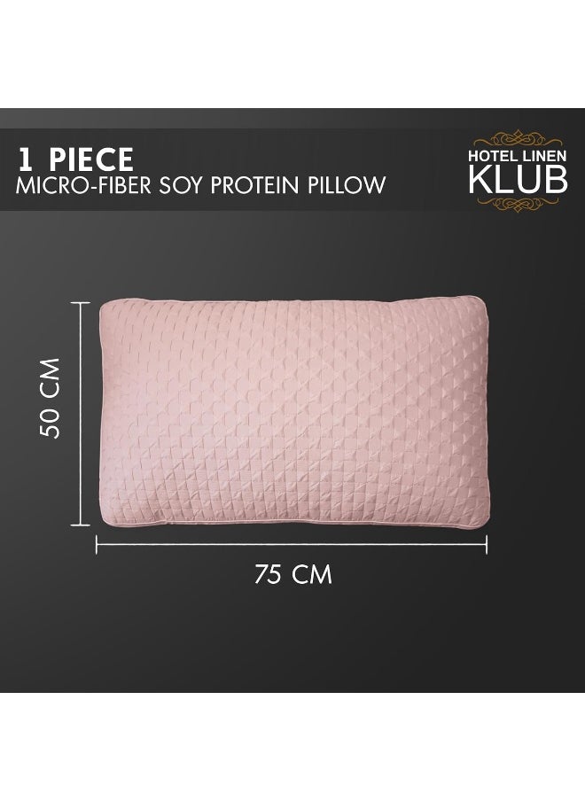 Hotel Linen Klub Soy Bean Pillow – Premium Quality Cooling Touch Bed Pillow
