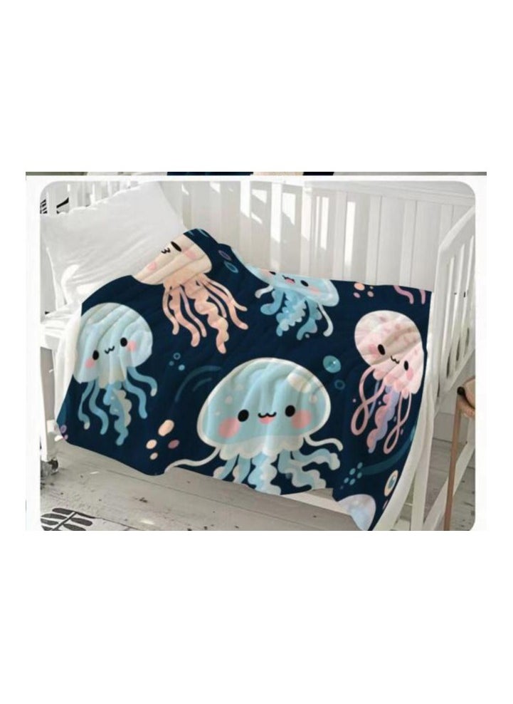 Flannel thin blanket (warm and comfortable, suitable for sleep, gaming, dust removal and sandproof) 150cm*200cm - 864