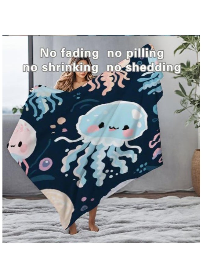 Flannel thin blanket (warm and comfortable, suitable for sleep, gaming, dust removal and sandproof) 150cm*200cm - 864