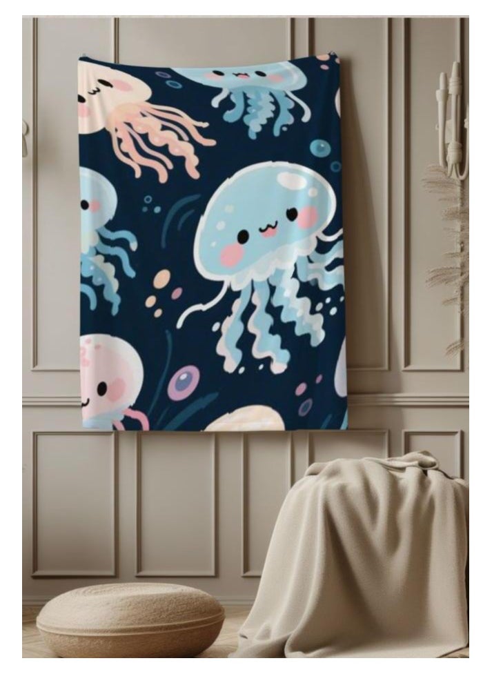 Flannel thin blanket (warm and comfortable, suitable for sleep, gaming, dust removal and sandproof) 150cm*200cm - 864