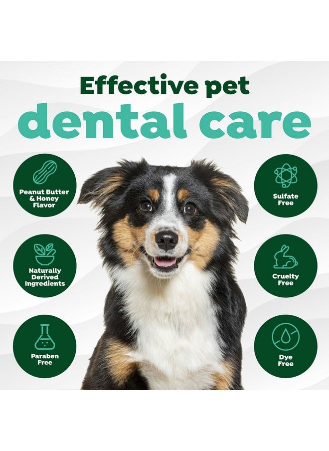TropiClean Fresh Breath - Dog Toothpaste - Dog Teeth Cleaning Peanut Butter & Honey Flavor - Freshens Breath and Cleans Teeth - 2oz