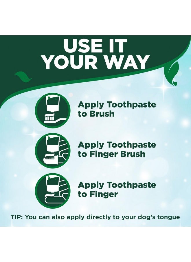 Vet’s Best Enzymatic Dog Toothpaste - Teeth Cleaning and Fresh Breath Dental Care Gel - Vet Formulated - Banana Flavor - 3.5 Ounces