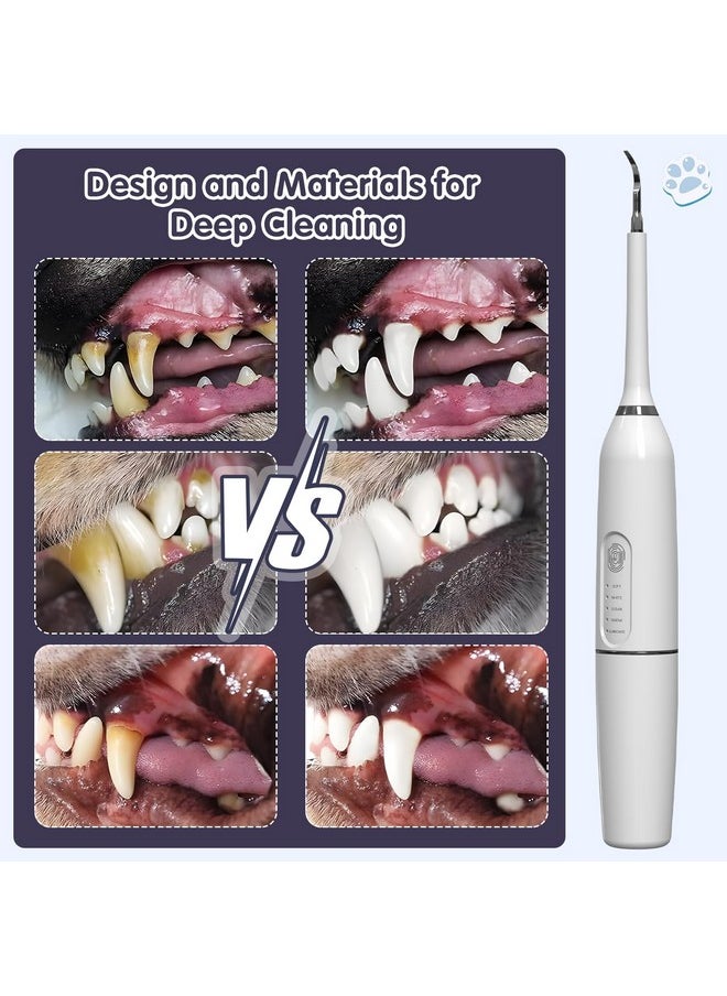 Canident Sonic Tooth Cleaner for Dogs.5 Modes Sonic Dog Teeth Cleaning Tools Dog Teeth Cleaning Tools