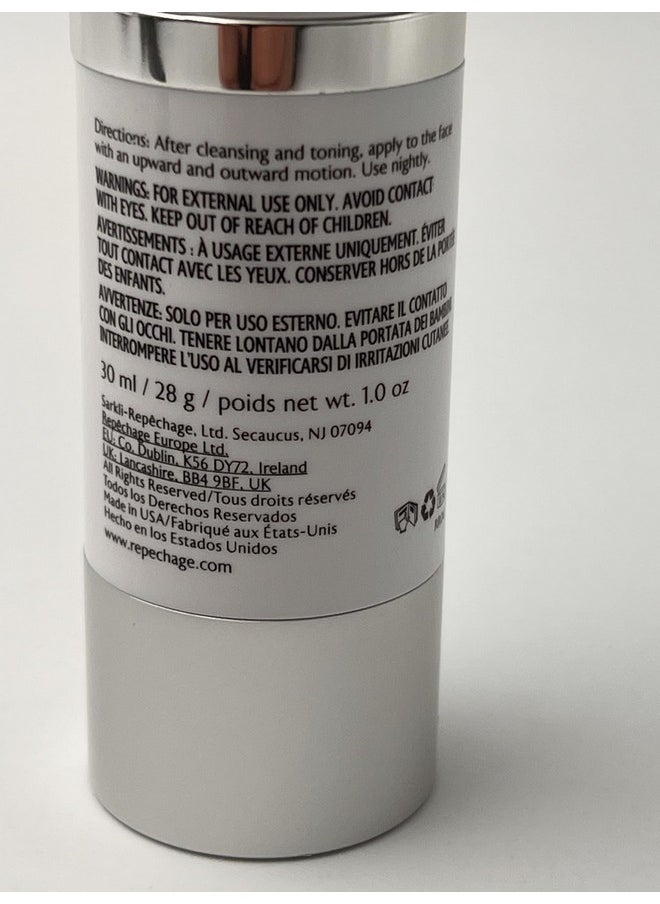 Repechage Hydra Dew Pure Night Cream for Dry Skin - Anti Aging Evening Cream with Peptides and Hyaluronic Acid, Diminishes Fine Lines and Wrinkles, 1fl oz.