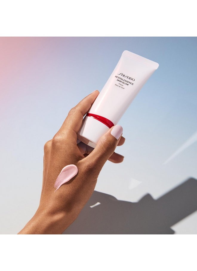 Shiseido RevitalEssence Skin Glow Primer SPF 25 - Instant Glow, 24-Hour Hydration Primer - 30 mL - Broad Spectrum SPF 25 - Non-Comedogenic - All Skin Types