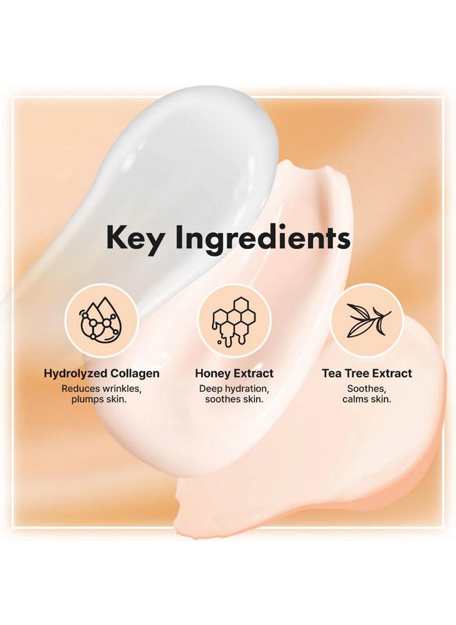 Naisture Collagen Emulsion for Face - Korean Skincare Essential: Nourishing Lightweight Moisturizer to Hydrate, Firm, and Improve Skin Elasticity. Achieve Soft, Smooth, Youthful Skin