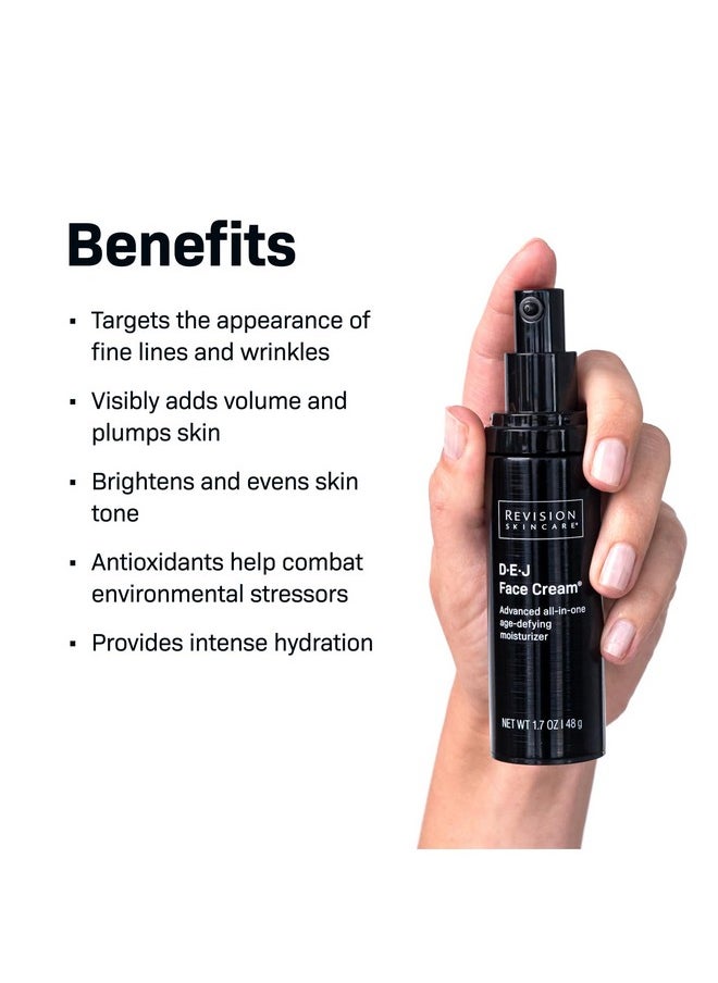 Revision Skincare D·E·J Face Cream®, Advanced Anti Aging Moisturizer, Lifting and Firming, Antioxidant Rich, 0.5 oz