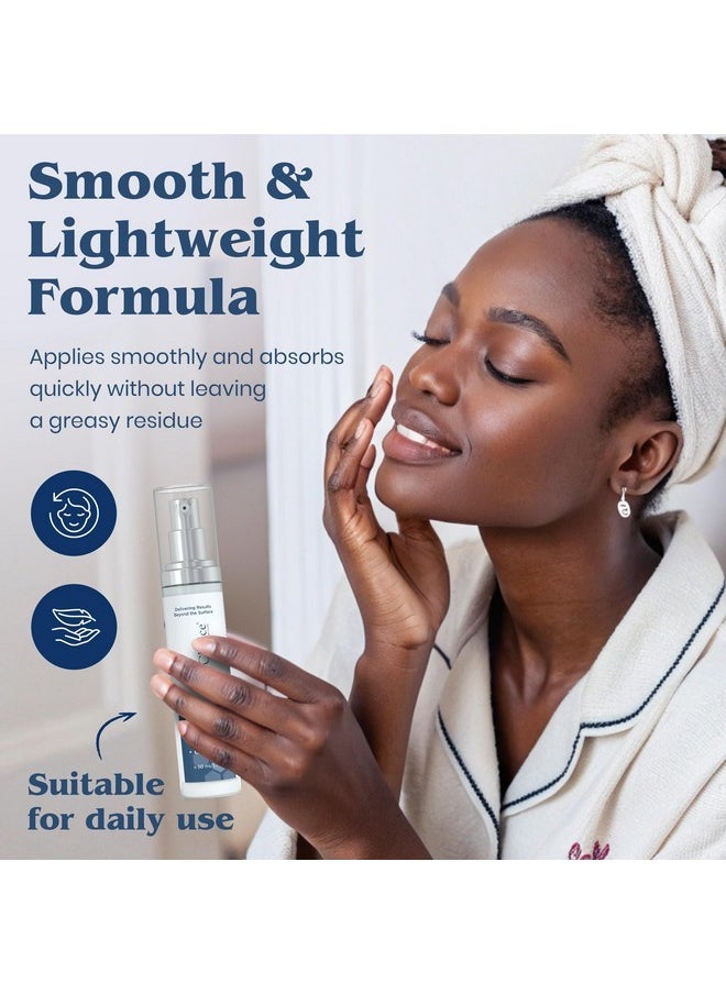 Clear Choice ISO Moisture - Hydrating Face Moisturizer with Green Tea, Centella Asiatica & Hyaluronic Acid, Anti-Aging, All-Day Hydration, Lightweight, Non-Greasy Formula for All Skin Types, 1.7 oz