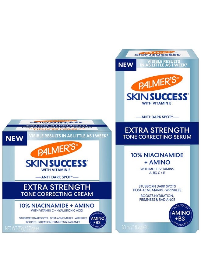 Palmer's Skin Success Extra Strength 10% Tone Correcting Bundle (Cream + Serum)