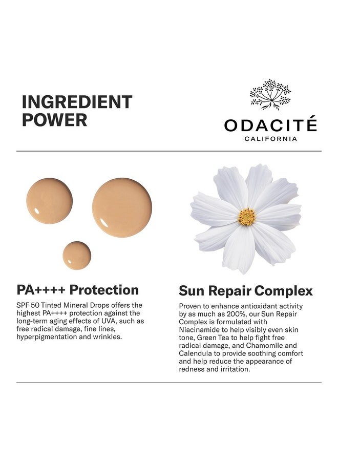 SPF 50 Flex-Perfecting™ Mineral Drops Tinted Sunscreen FOUR