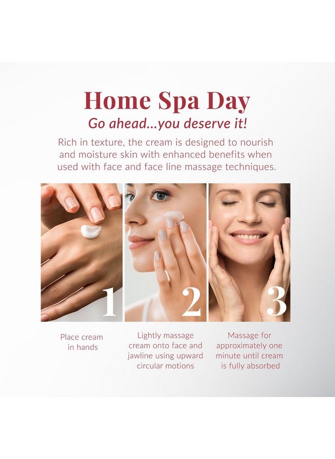 DHC Advanced Target Face Cream, Targeted Revitalizing Cream for Face and Jawline, 1.7 oz. Net Wt. (50g)