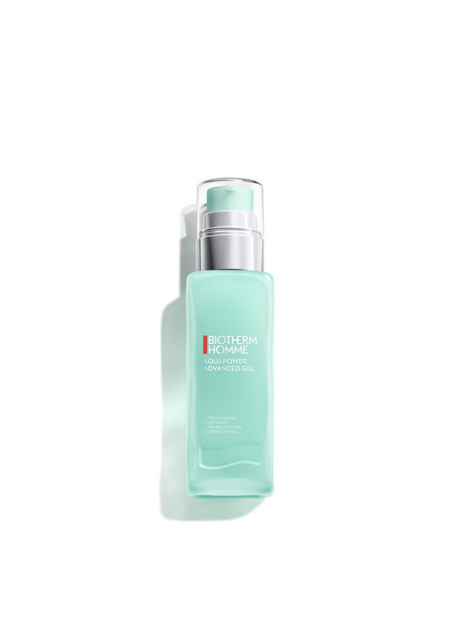 Aquapower Advanced Gel, Men's Gel Face Moisturizer That Hydrates And Strengthens Skin, Fresh And Fast-Absorbing Water-Gel Formula