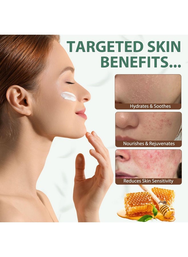 Beef Tallow for Skin, Whipped Tallow and Honey Balm for Face, Grass Fed & Organic Tallow Face Moisturizer Lip Balm, Deeply Moisturizing for Face & Body, 120g/4.2 oz