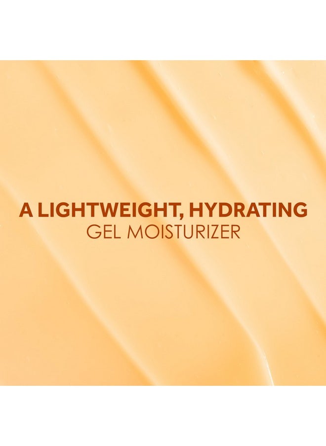 POND'S Orange Extract & Vitamin C Gel Face Moisturizer For Renewed and Luminous Skin, 3.4 oz