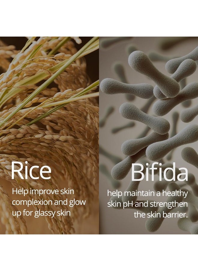FARMSTAY Rice & Bifida Nourishing Emulsion, Dark Spots Correcting Remover with Niacinamide, Hydrating & Smoothing Rice Moisturizer for Glow Skin, for Women & Men, Korean Skin Care, 4.05 Fl. Oz.