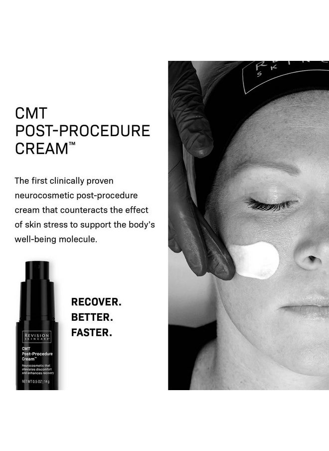 Revision Skincare CMT Post-Procedure Cream™, Clinically Tested Post-Procedure Skin Care, Sensitive Skin Moisturizer for Microneedling, Irritated Skin, Supports Recovery & Restores Skin Barrier, 0.5 oz