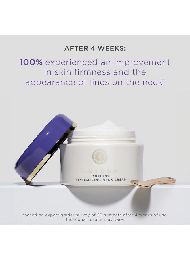 TATCHA Revitalizing Neck Cream | Hydrate, Smooth & Nourish Delicate Skin on Neck and Décolletage, 50 ml | 1.7 oz