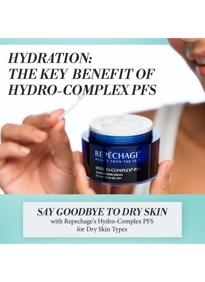Hydro-Complex PFS Moisturizing Cream for Normal to Dry Skin - Anti Aging Moisturizer Reduces The Appearance of Fine Lines and Wrinkles, Minimizes Pores, and Deeply Hydrates Dry Skin, 1.5 fl oz.
