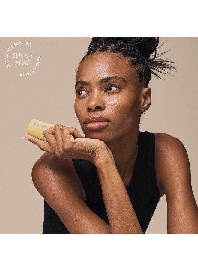 TULA Skin Care Protect + Go Dewy Glow Sunscreen Stick SPF 50 - Skincare-First, Non-Greasy, Mess-Free On-the-go Application & Reef-Safe with Pollution & Blue Light Protection, 0.5 oz.