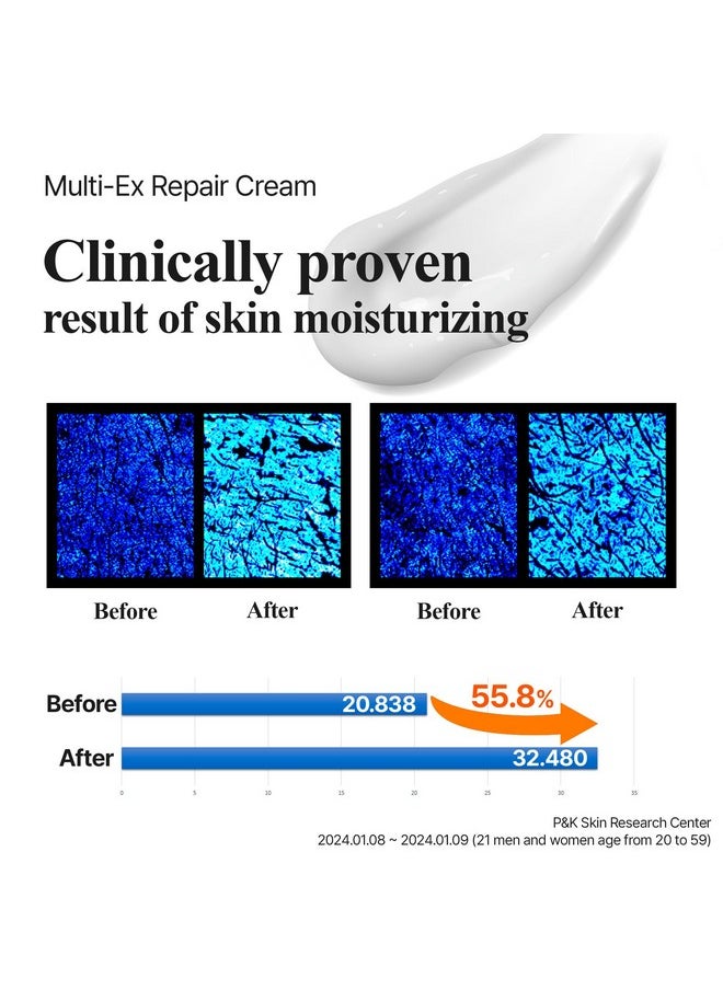 Lab for you] Multi-Ex Repair Cream 50ml/1.69fl.oz | After laser treatment cream | EGF | Soothing Moisturizing Sensitive Skin | Facial Moisturizer | Skin-Relief | Skin Repair Restore