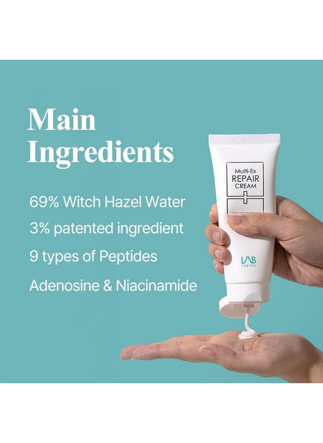 Lab for you] Multi-Ex Repair Cream 50ml/1.69fl.oz | After laser treatment cream | EGF | Soothing Moisturizing Sensitive Skin | Facial Moisturizer | Skin-Relief | Skin Repair Restore