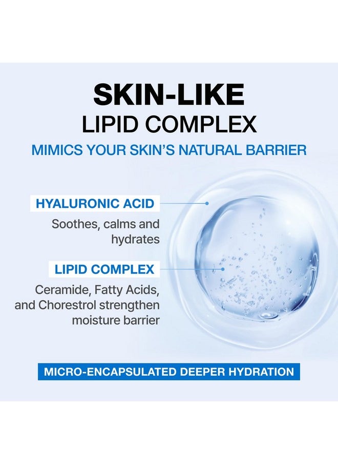 PHYSIOGEL Facial Moisturizer, Provides 120-hour Lasting Hydration Korean Skin care, Fragrance Free, Strengthens Skin Barrier, Lightweight Cream for Sensitive Skin, Ceramide, Squalane, 3.38 fl.oz