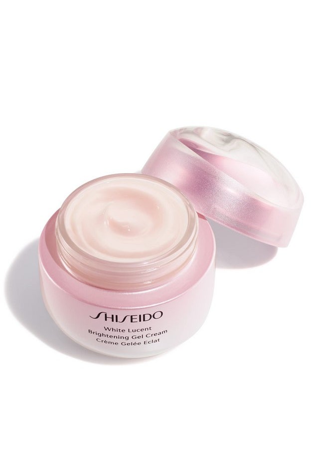 Shiseido White Lucent Brightening Gel Cream - 50 mL - Targets Dark Spots & Discoloration - Provides 24-HR Hydration - Non-Comedogenic - All Skin Types