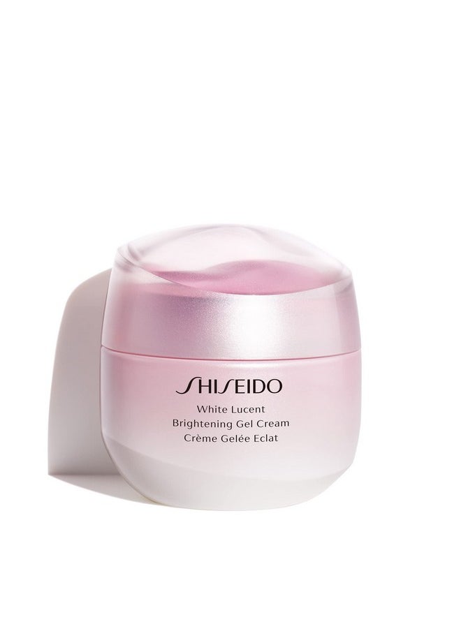 Shiseido White Lucent Brightening Gel Cream - 50 mL - Targets Dark Spots & Discoloration - Provides 24-HR Hydration - Non-Comedogenic - All Skin Types